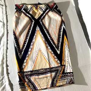 Missimo long skirt tribal print